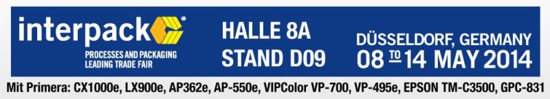 Besuchen Sie uns auf der Interpack 2014 Halle 8a D09
