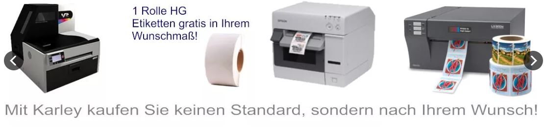 Jetzt noch Flexibler werden wenn Sie bei Karley ein Etikettendrucker bestellen 