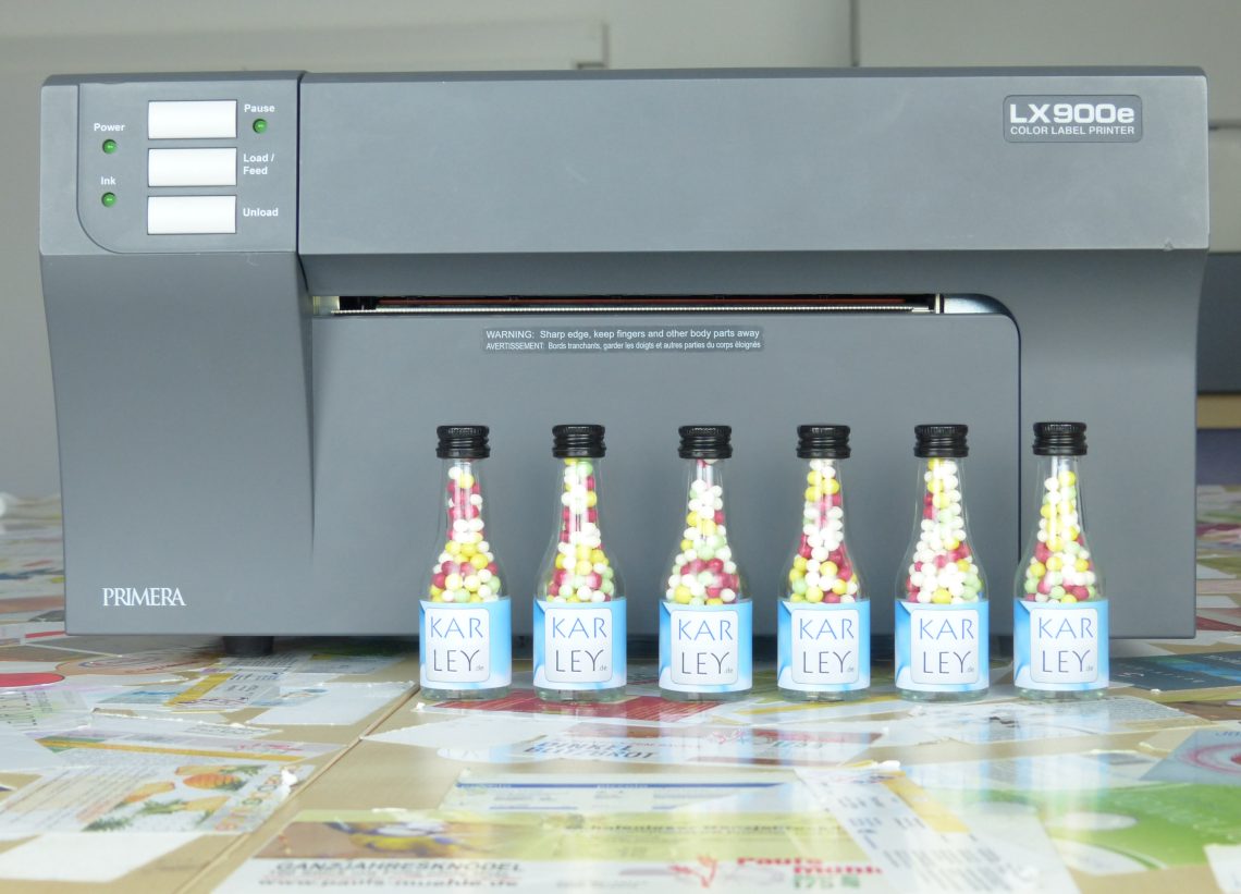 Schöne Etiketten und flexibler Druck für tolle Liköre