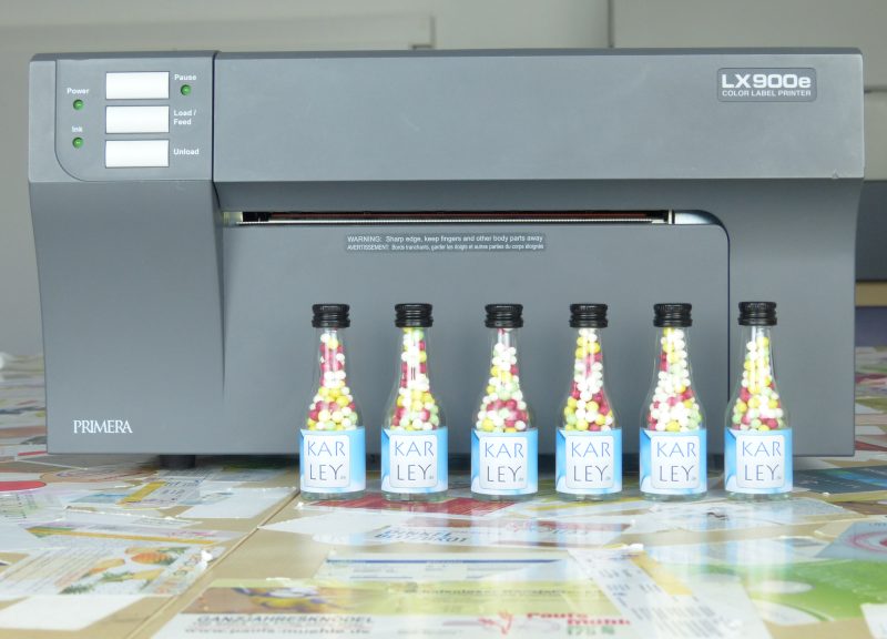Schöne Etiketten und flexibler Druck für tolle Liköre