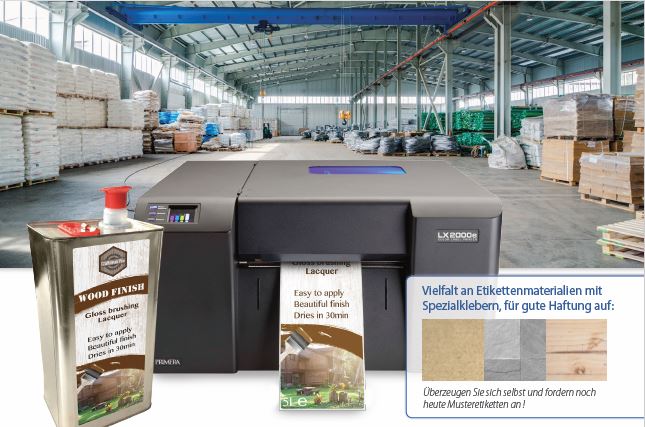 Ideale Lösung für Produktbeschriftung im Baumarkt