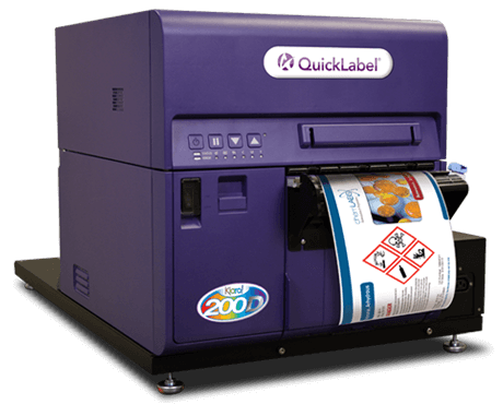 Kiaro200! D Farb-Etikettendrucker - Inkjetdrucker für 20cm breite Etiketten mit GHS-Tauglichkeit