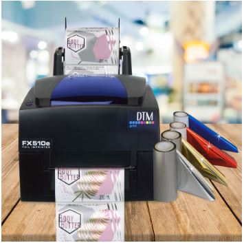 DTM-Print FX510e und FX510ec Goldfoliendrucker
