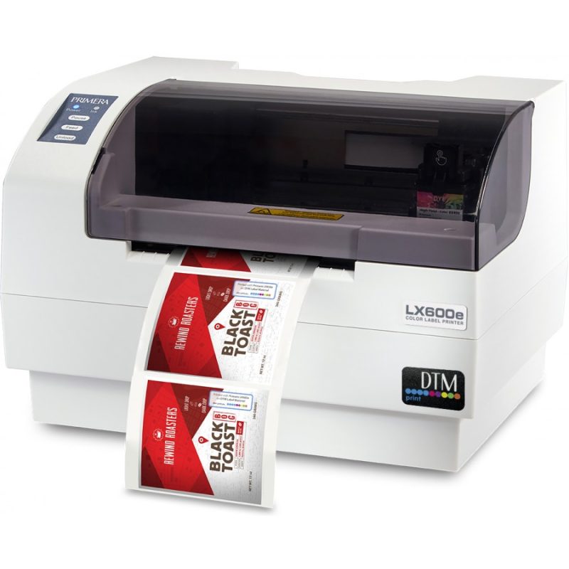 NEU! DTM TT Poly clear gloss Laminieretiketten zum Laminieren mit dem Primera LX610e Pro