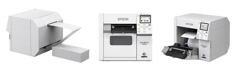 Neuen EPSON ColorWorks C4000e Farbetikettendrucker