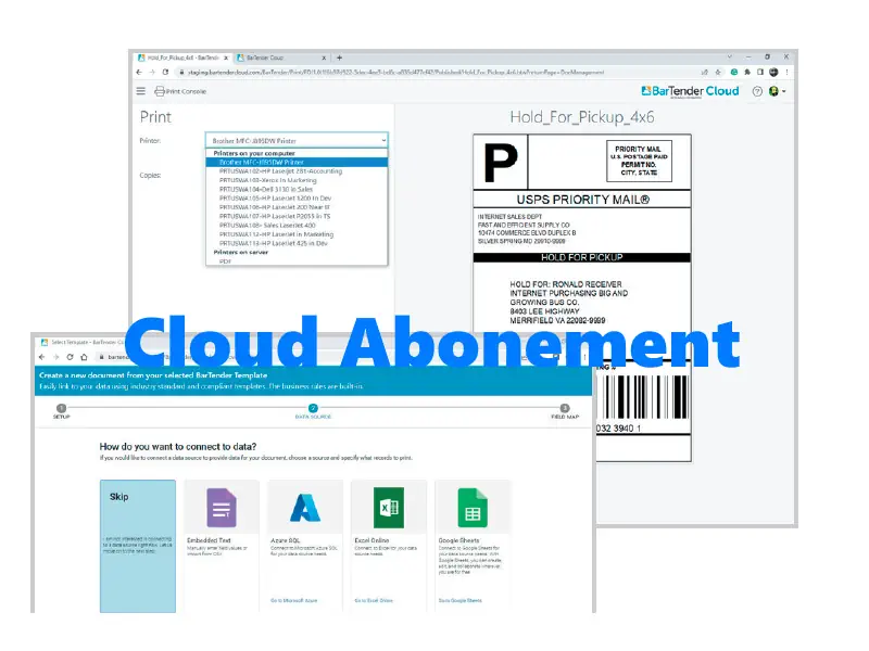 Neue Etikettensoftware von Seagull: Bartender Cloud Automation