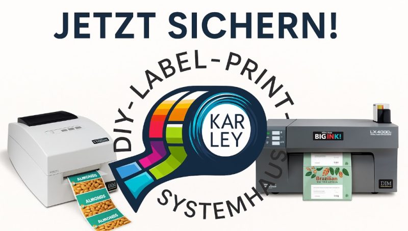 Sommer-Special bei Karley: Jetzt Farbetiketten günstiger drucken!