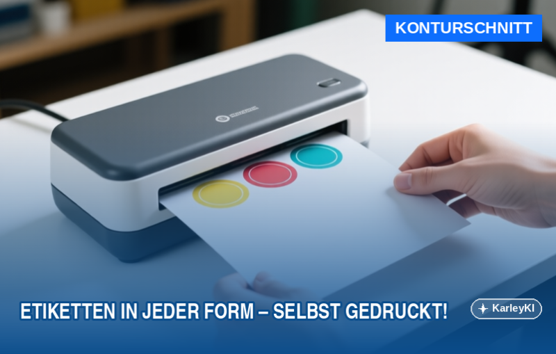 Konturschnitt für Etiketten: So druckst Du jede Form